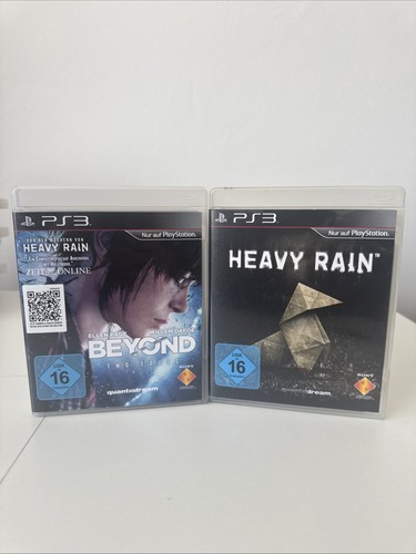Heavy rain beyond two souls - heavy, +